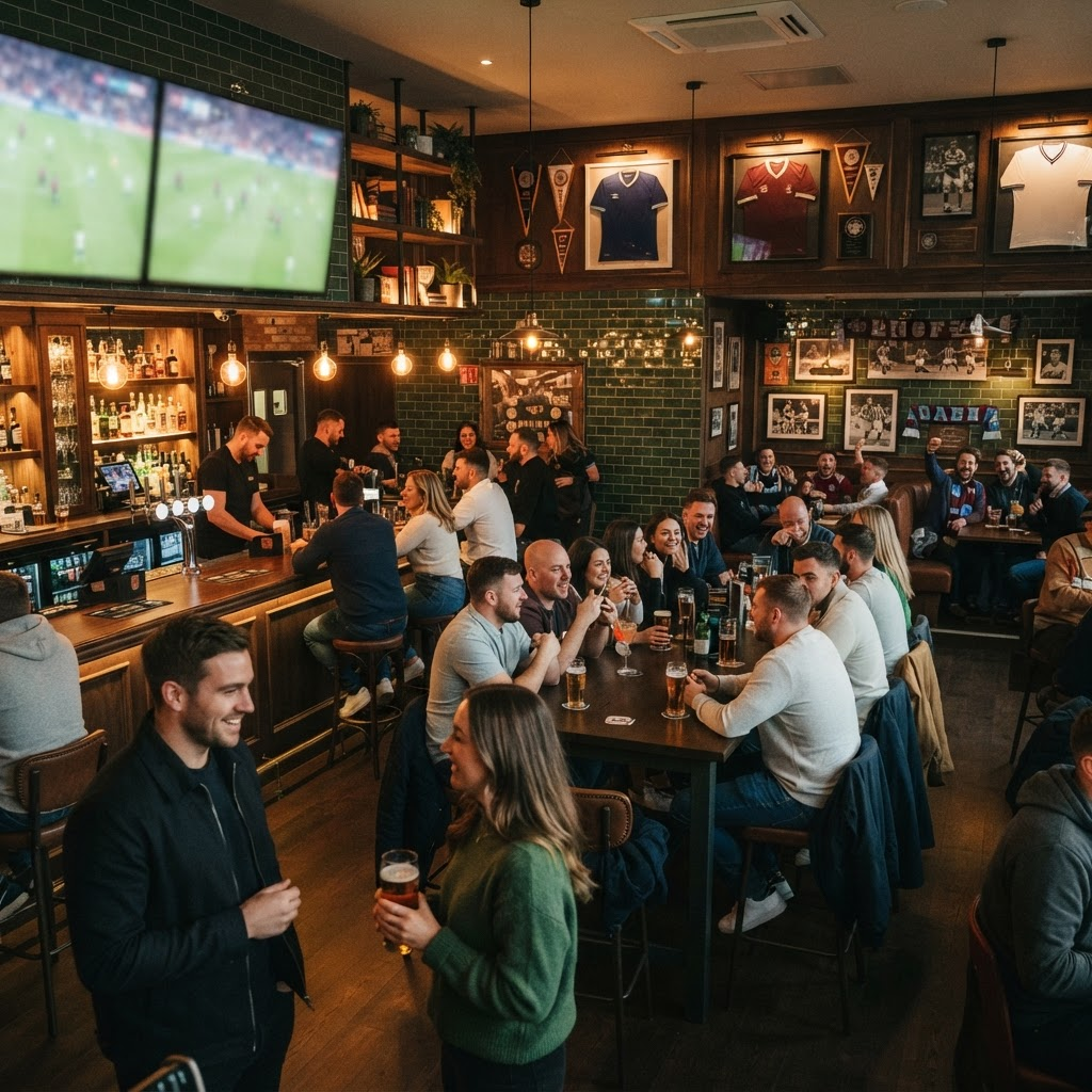 Champions Corner on match day