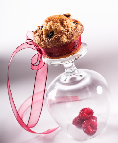 Blueberry cupcake