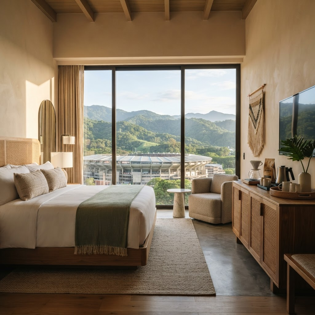 Guest Rooms at VISTAH Heredia