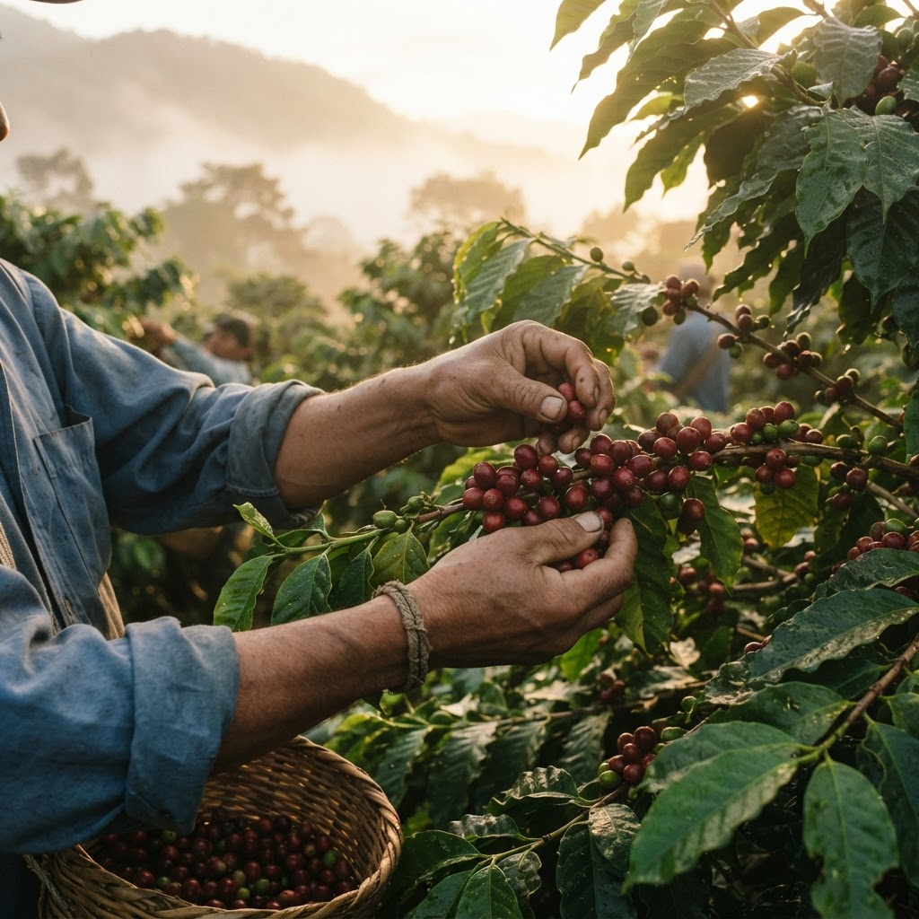 A morning in coffee country