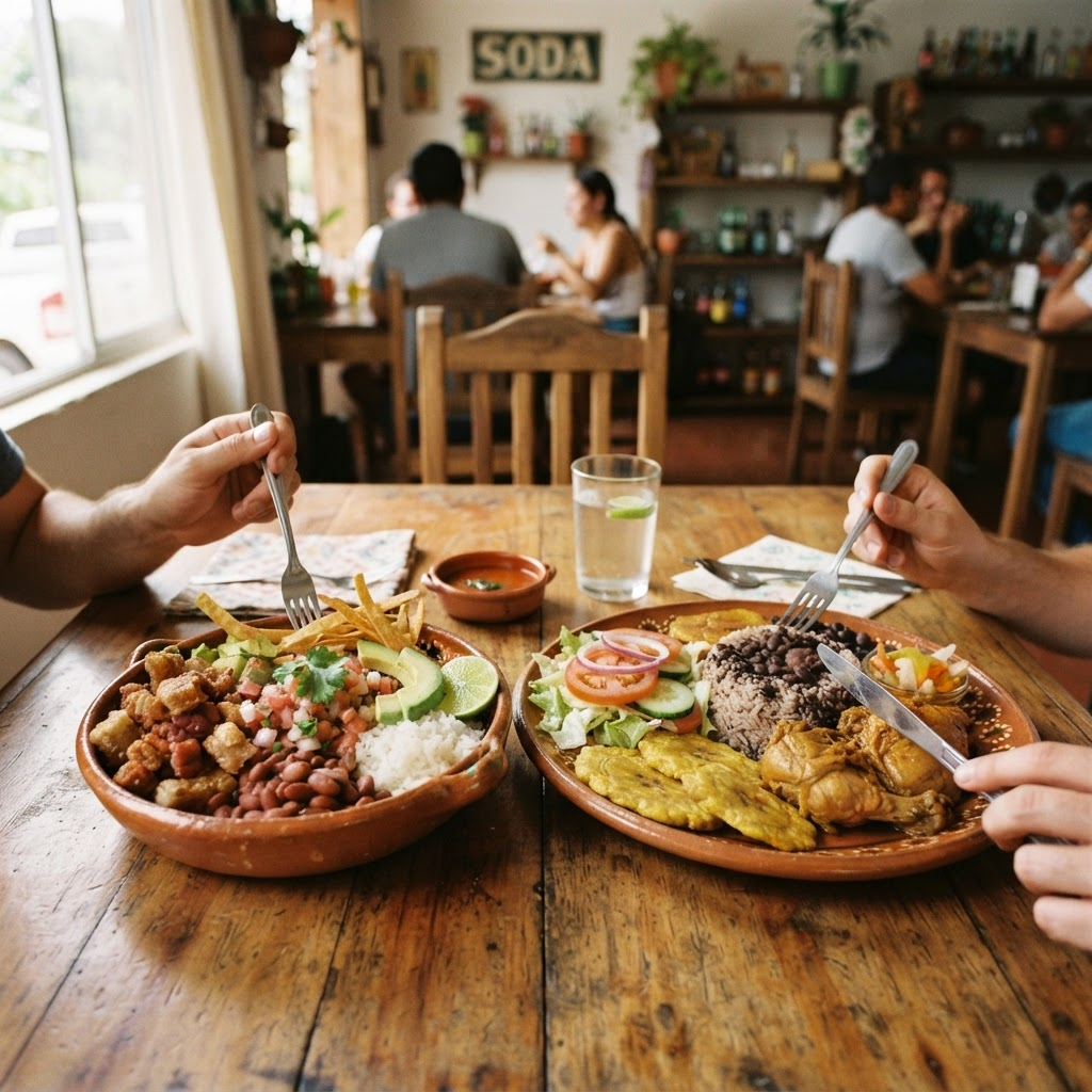 Flavors of Heredia, from soda to table
